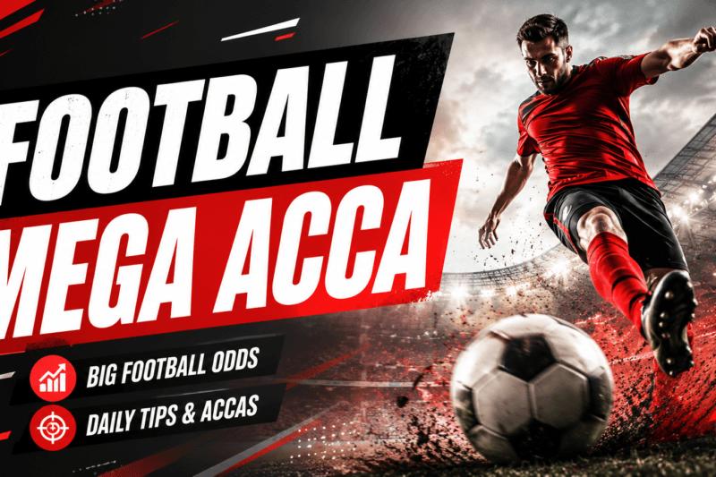 Football Mega Acca, Sunday 17 May