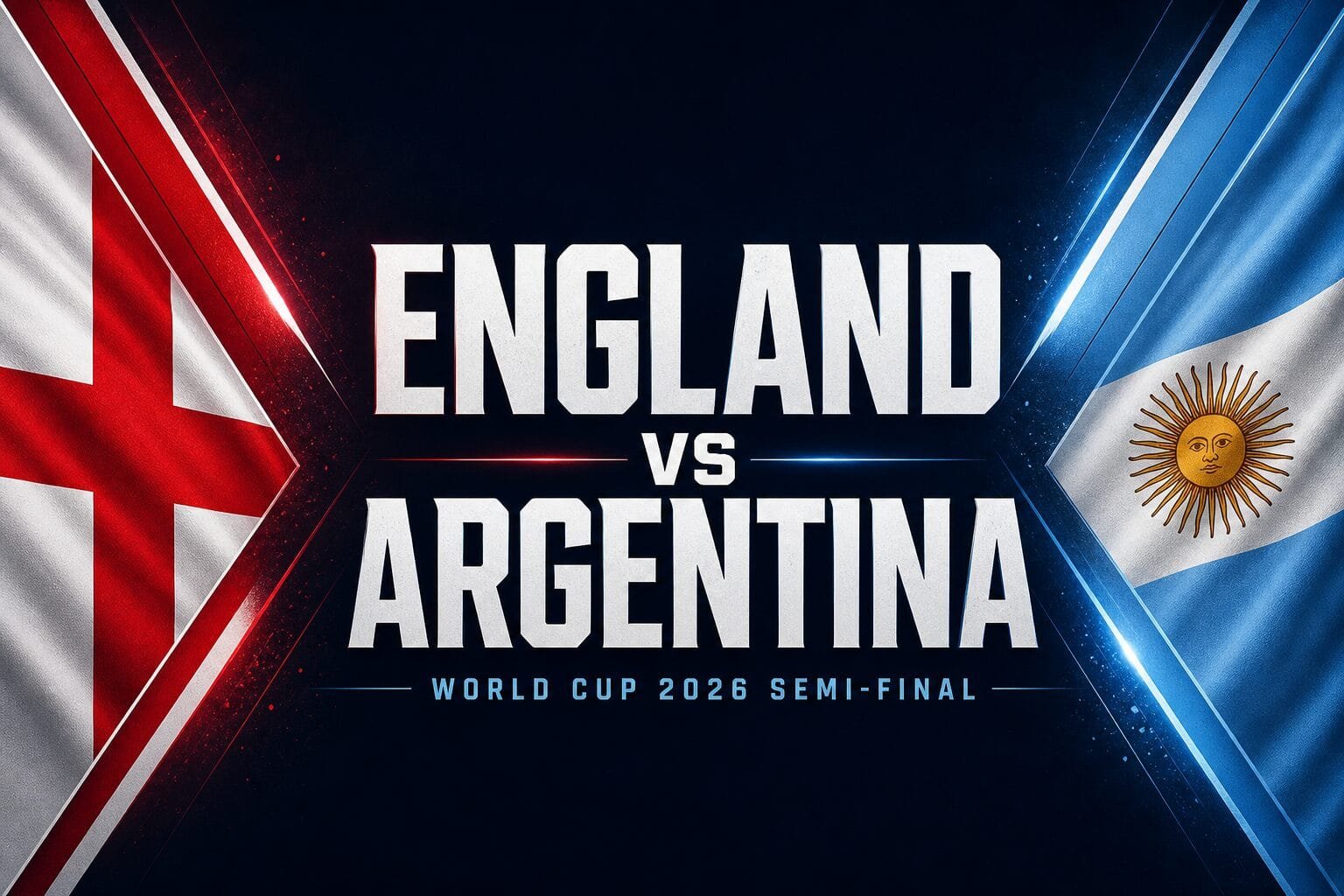 England vs Argentina World Cup 2026 Semi-Final